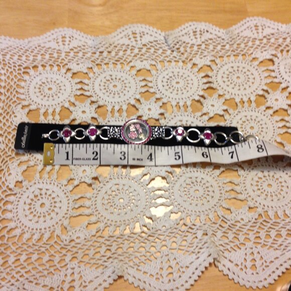 Floating Jewelry Bracelet with four floating charms - Picture 4 of 4